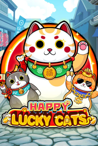 Happy Lucky Cats бесплатная демо игра | Вулкан Клуб без регистрации